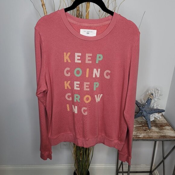 Sol Angeles Graphic Sweatshirt Womens Large - Picture 1 of 6